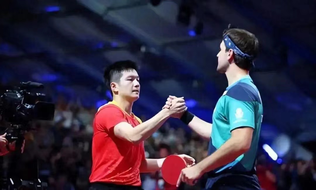 关于法国乒乓球队逆转德国乒乓球队，樊振东送出助攻的信息