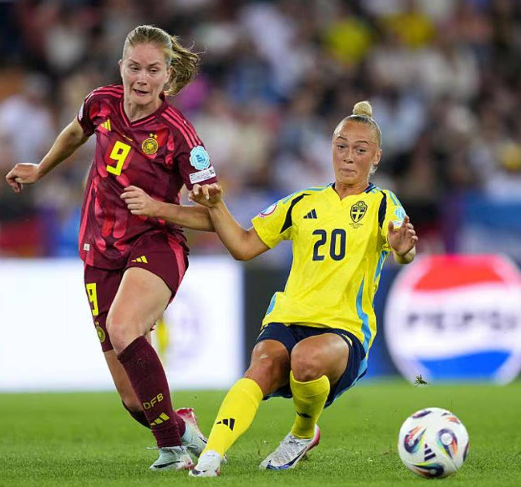 瑞典女足世界杯小组赛击败强敌